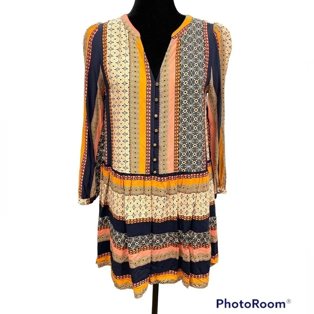 Gorgeous LOFT (Fall 2021) Women's Dress Mixed media print